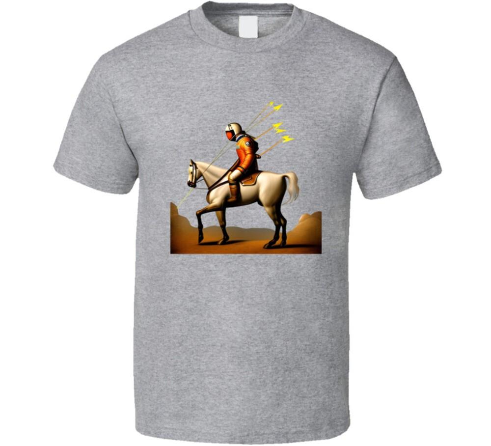 

The Dying Cosmo Astronaut Horse T Shirt 2XL