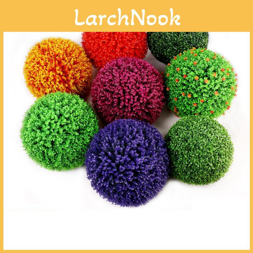 Buxus Sinica Artificial Plant Sphere With Injection Mold Technology For Commercial And Home Use