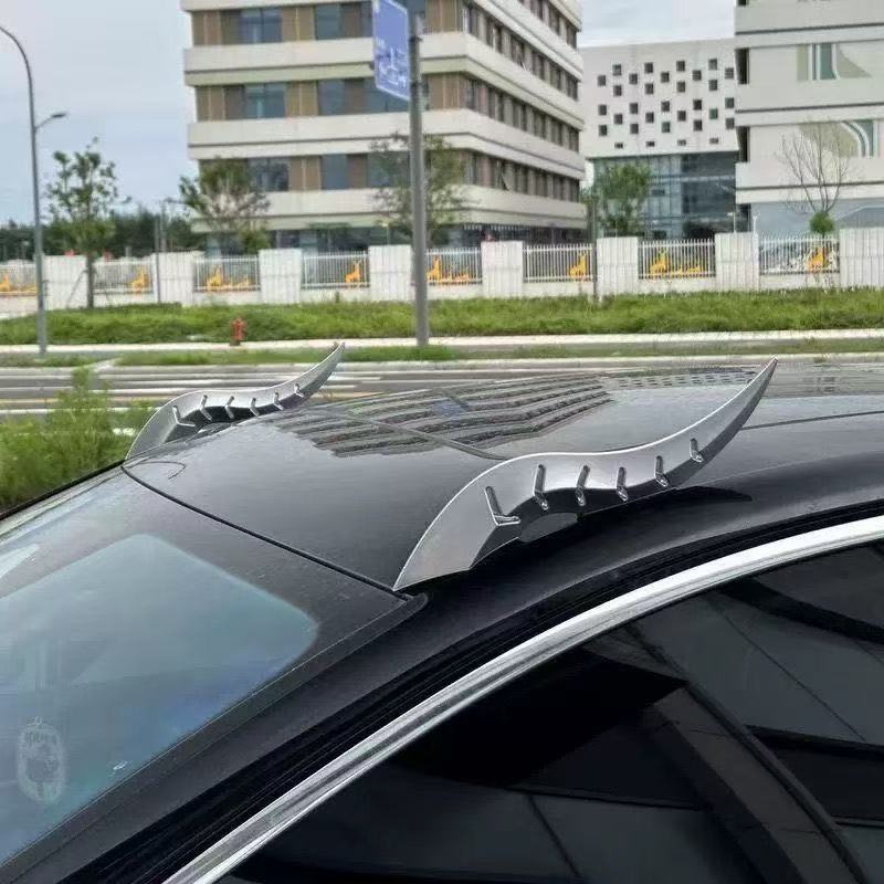 Auto Dak Decoratie Drakenhoorn Modificatie Universele Auto Dak Decoratie Met Hoge Sterkte Stickers Voor Suv Sedan Hatchback