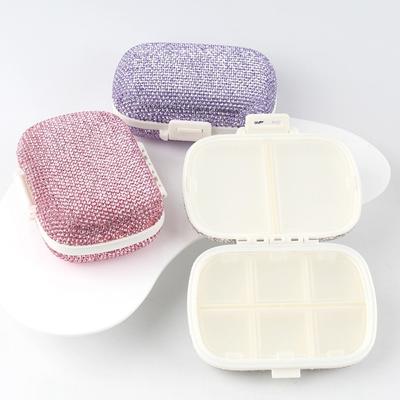 New Portable Pill Case Multi-function with 8 Compartments Pill Organizer Waterproof Medicine Dispenser