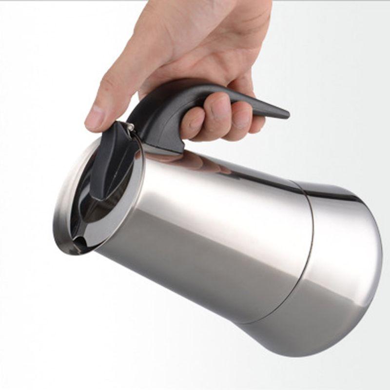 4 kubki do kawy ze stali nierdzewnej mokka espresso latte filtr do kawy do kuchni dzbanek do kawy