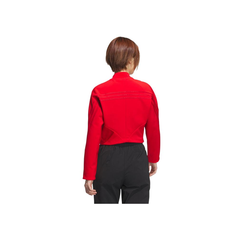 Adidas Samuel Gui Yang Kolaborační Krátká Bunda s Diskovými Knoflíky Dámské Svrchní Oblečení Energetická Červená JF6664