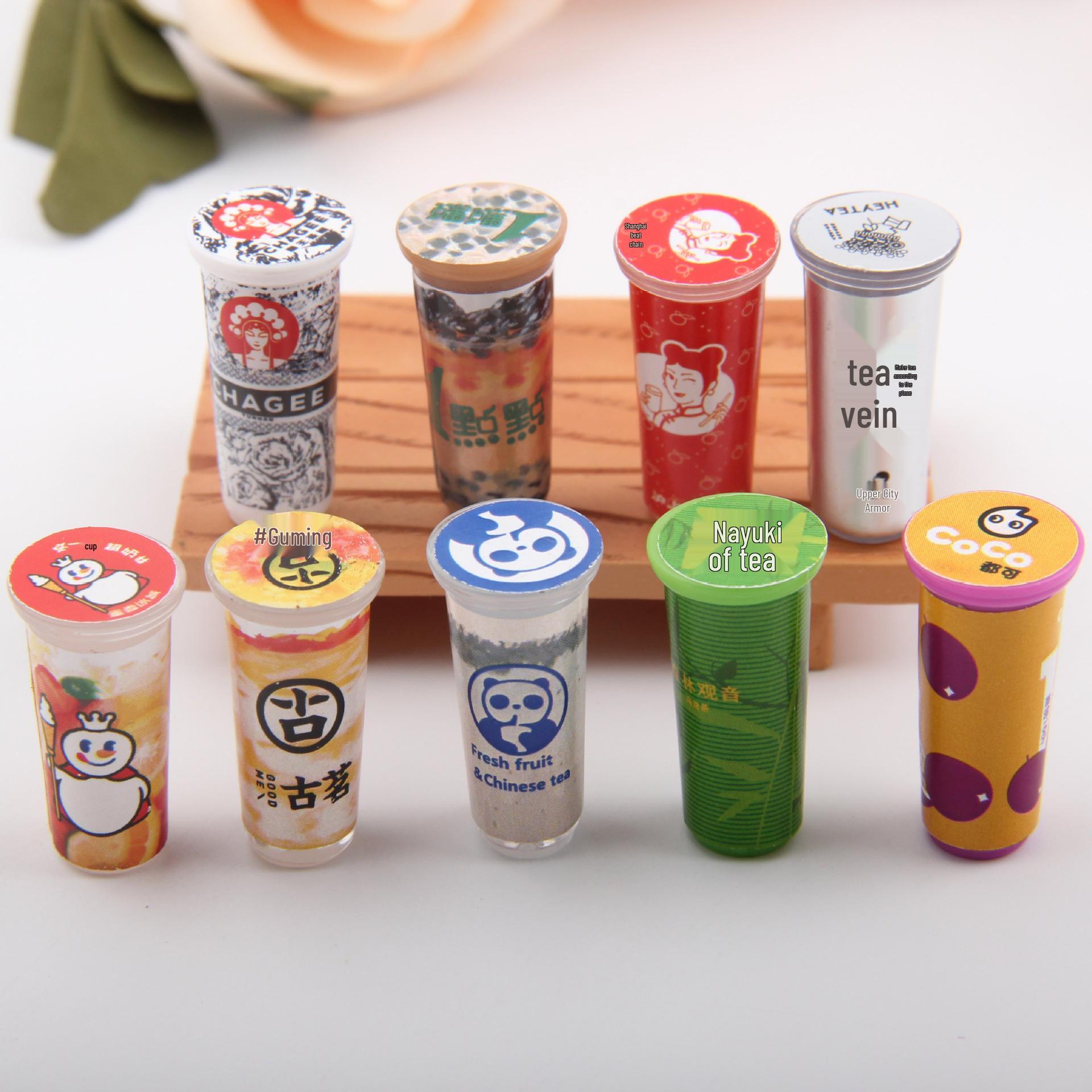 

Міні Іграшки для Їжі - Зроби Сам Прикраси для Чашки Молочного Чаю для Дитячого Ігрового Будиночка та Подарунки