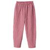Casual High Waist Pants for Women Plus Size Vintage Striped Elastic Waist Summer Plaid Pants