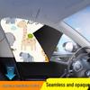 Sliding Car Window Sunshade for Baby - Privacy and Heat Insulation Blackout Curtain