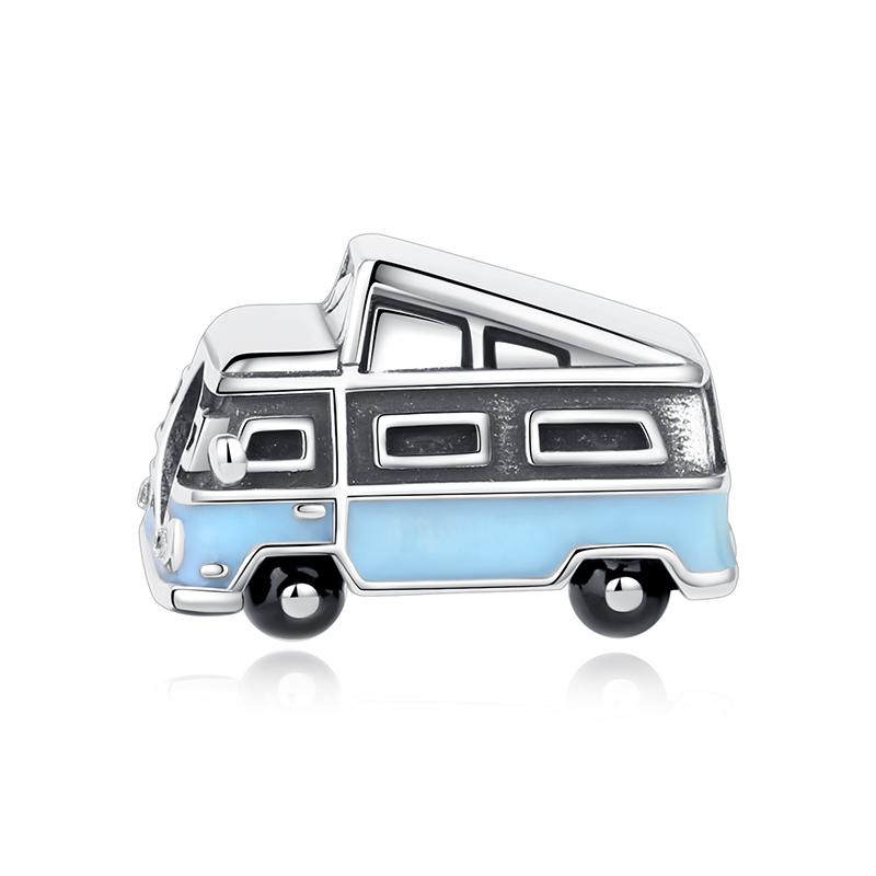 Original 925 Sterling koppar Berlocker Fotboll Fotboll Kärlek Kaffe Pärlor Passar Märkesarmband Halsband DIY Zirkon För Kvinnor