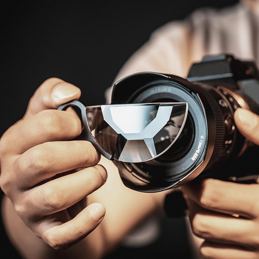 Ruční kaleidoskopový filtr Optické sklo Ruční kaleidoskopový filtr Speciální efekty 79 mm Přenosný pro zrcadlovku