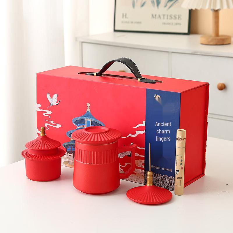 Palace Museum Inspired Ceramic Tea Set