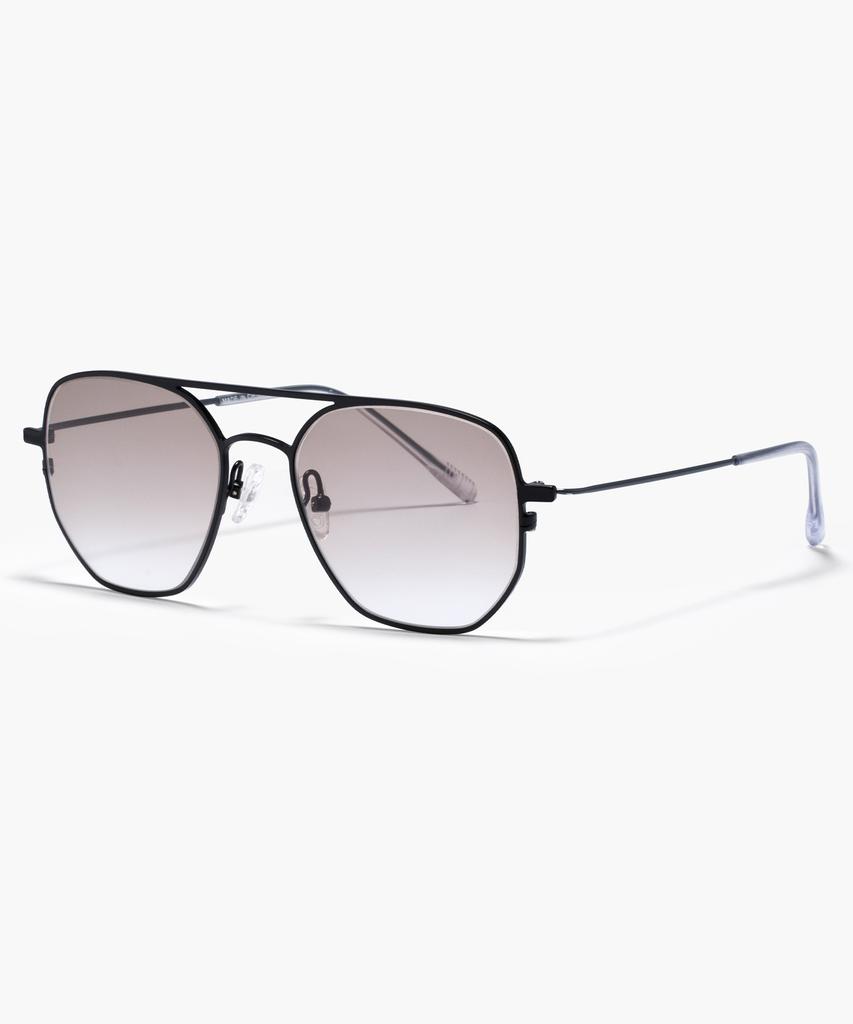 Likkeullou Rc Moon Black Sunglasses Brown