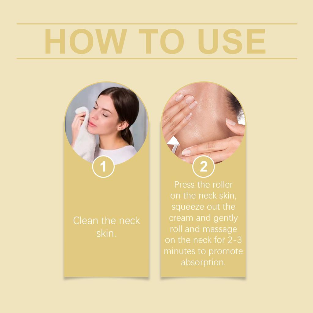 Electric Massage Eye Neck Cream Remove Wrinkles Anti-Aging Lift Firming Moisturizing Increase Elasticity Polypeptide Skin Care