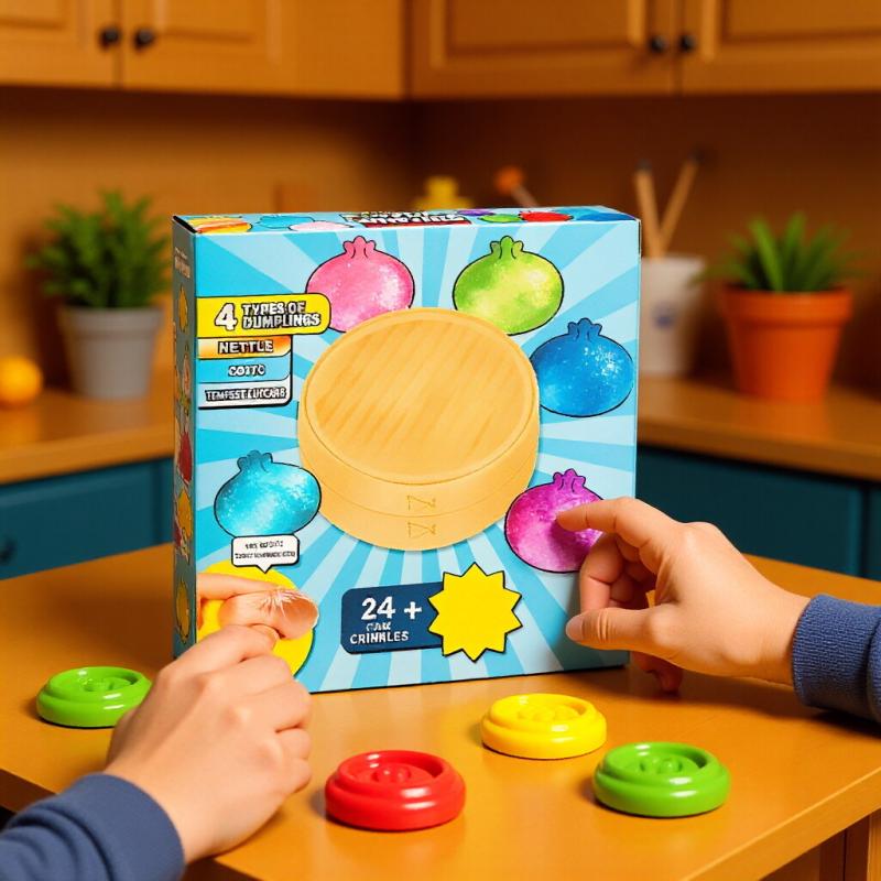Kawaii Ravioli Giocattoli Morbidi Calendario dell'Avvento Ravioli a Lenta Risalita Sollievo dallo Stress Set Sensoriale Scatola a Sorpresa Decorazione da Scrivania Regali di Natale