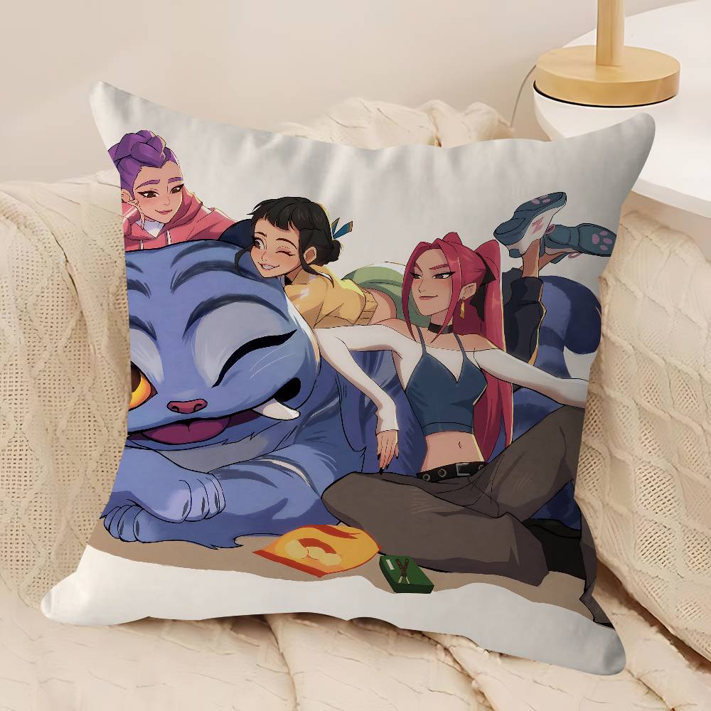 KPop Demon Hunters Personalized Pillow Dust Cover Bedroom Kids Party Decoration Pillowcase Birthday Children Gift