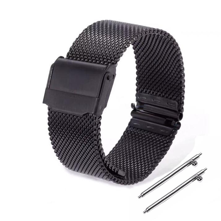 Milanese Loop Bracelet for DW Stainless Steel Quick Release Watchband for Omega Mesh Wrist Strap 12 14 16 17 18 19 20 21 22 24mm