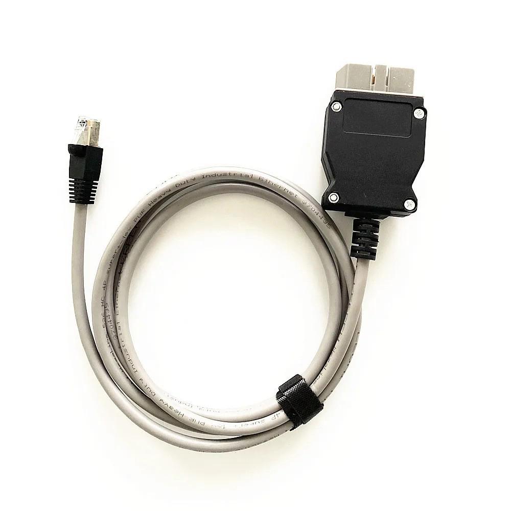 High Quality ENET Data Cable For BMW Enet Ethernet ENET ICOM Coding for F-Series OBD2 Diagnostic Coding Tool OBDII Adapter