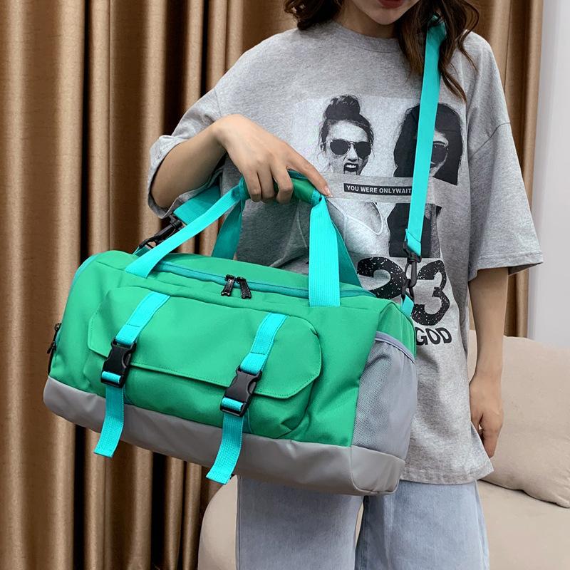 Travel bag Large capacity Short business trip Boarding training Small luggage bag Yoga fitness bag Accommodation storage bag