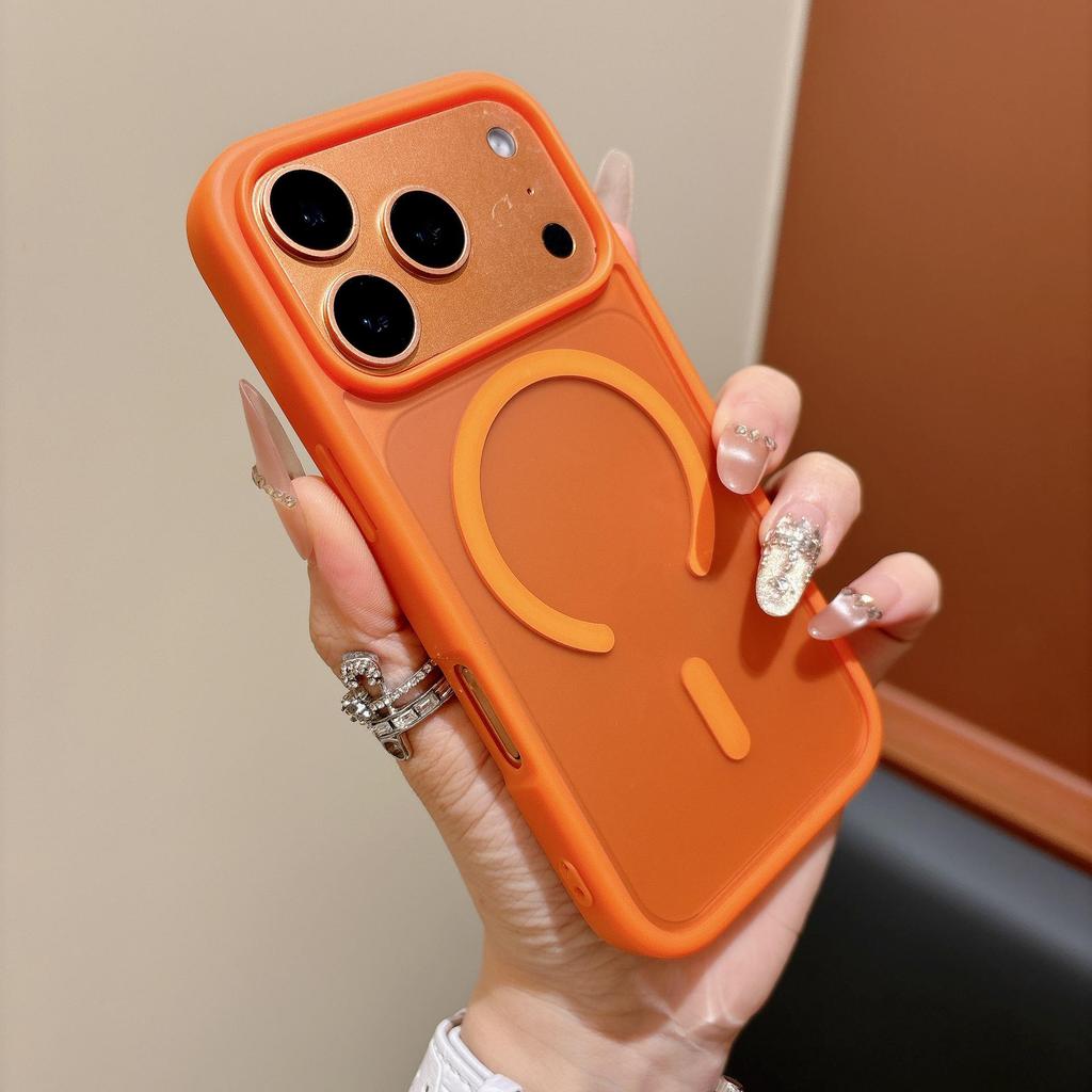 iPhone 17 Pro Max Matte Magnetic Case, Soft 16 Edges, Apple 15/14 Compatible, Protective Skin-Feel Cover