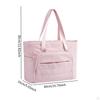 Gym Bag Women's Handbag with Yoga Mat Strap Stylish Portable Large Capacity Wear Resistant for