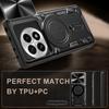 Schiebeobjektiv Push-Fenster Armor Funda für Oneplus 13 5G Hülle für Oneplus 13 5G Hülle Magnetischer Drehring Ständer Halter Abdeckung
