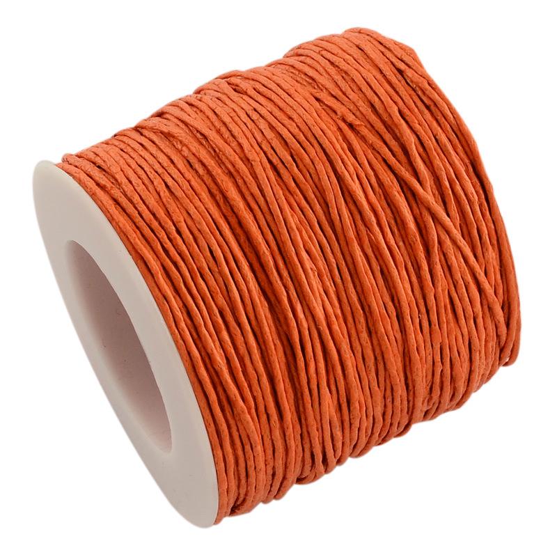 Wenwan Korean Wax Thread Leather Cord for DIY Bracelet and Necklace Crafting