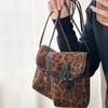 Leopard Print Mini Small Bag Women's Bag New Trendy Versatile Niche Messenger Bag Fashionable Mobile Phone Bag