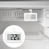 Raumthermometer Wasserdicht Digitales Kühlschrankthermometer Großes LCD-Display Kühlschrank/Gefrierschrank Digitalthermometer für Zuhause