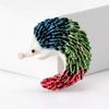 Cute Hedgehog Brooches For Unisex Animal Pins Casual Party Accessories Gifts
