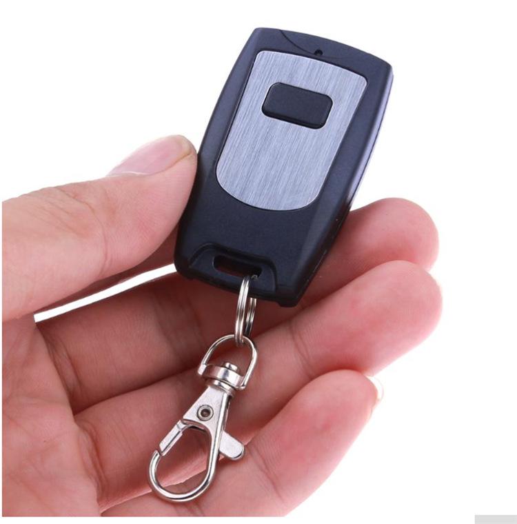 AC220V Remote Control Switch with Waterproof Single-Button Remote, Self-Locking Mode, Learning Code