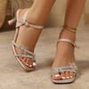 Fashion Women Comfortable Sexy Sandals Summer New Fashion High Heels Shoes Heeled Elegant High Quality Sandals Women Shoes for Women