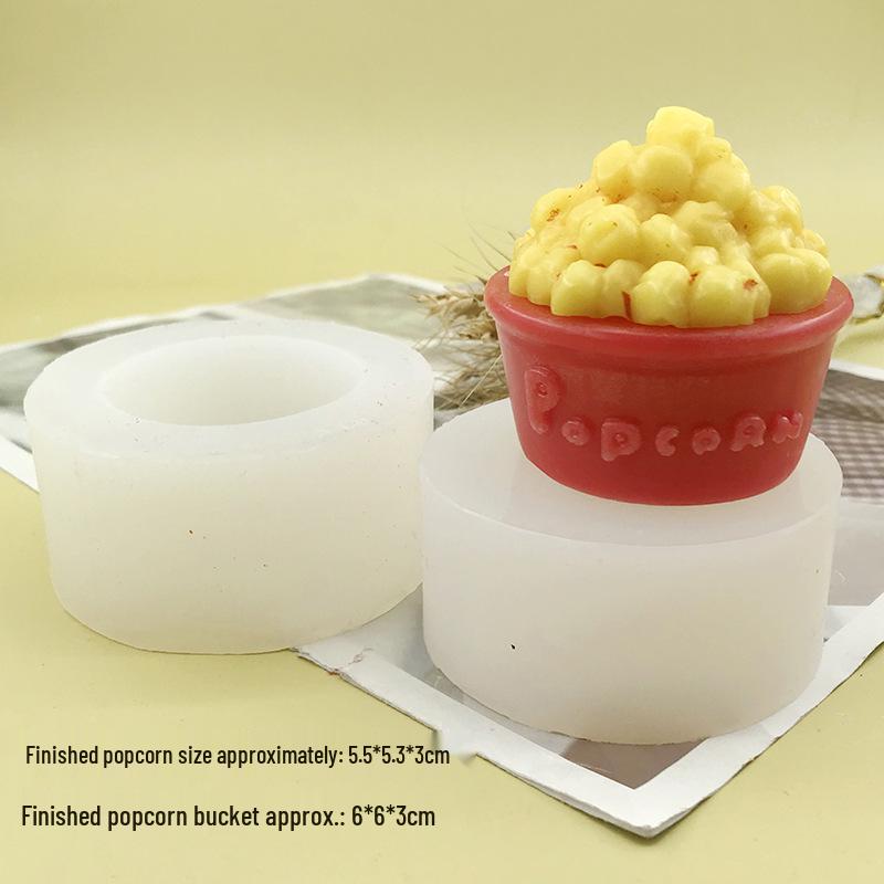 

Силиконовая декомпрессионная форма для попкорна для сжимания для шоколада и конфет, смола для выпечки