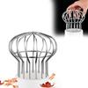 304 Stainless Steel Gutter Balloon Guard Filter Anti-leaf Fall Easy Installation Downpipe Filter Anti-blocking