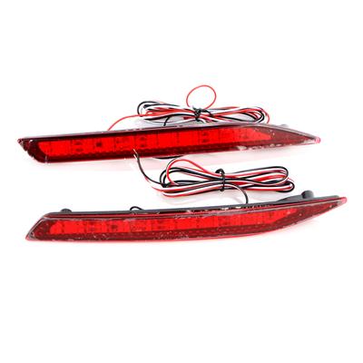Auto-Warnleuchte für die hintere Stoßstange, Reflektorleuchte, rote LED-Rückleuchte, Bremsleuchte für Honda Accord 9. 2014 2015 2016