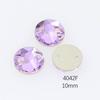 Dongzhou Crystals Luxury Quality Flatback Non-Hotfix Sew On Rhinestones Mix Shaped Violet Color DIY Garment Sewing Accessories
