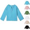 Children's Fashion Casual V-Neck Cardigan Top