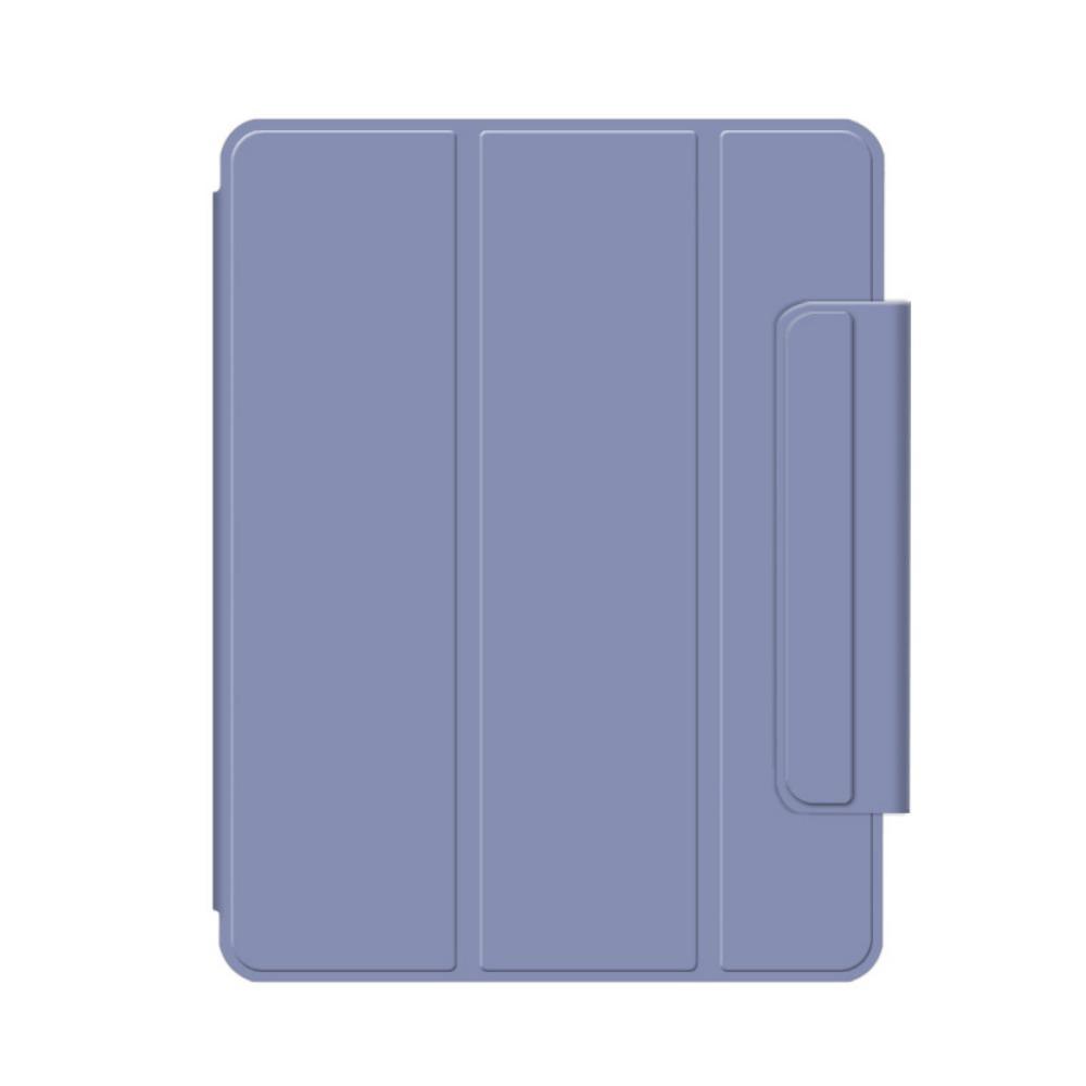 Magnetic Leather Case for 2025 iPad Air M3 with Dual Side Cover and Buckle for Air 456 12.9 Inch Mini 67