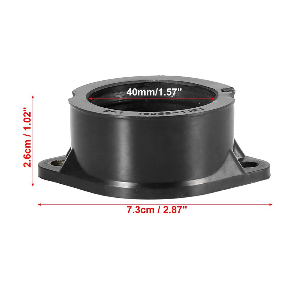 Motoforti Motorcycle Carburetor 16065-1131 K Awasaki Intake Adapter Connector for KZ1100D Compatible with 1983 (4 Pack)