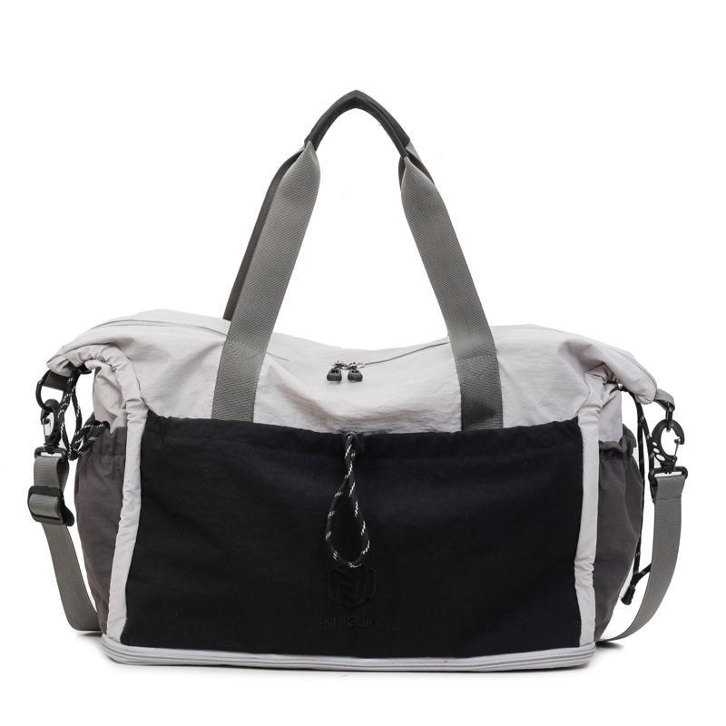 Large Capacity Short-Distance Travel Bag Dry and Wet Separate Sports Fitness Bag Storage Luggage Bag