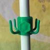 Beach Patio Umbrella Hanging Hook Beach Camping Trips Four-corner Plastic Umbrella Holder Hanger for Towels Hat Clothes