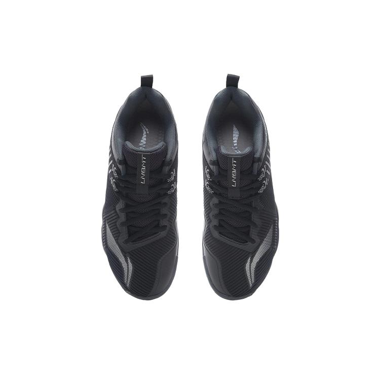 Li Ning Chameleon Ranger 4.0 TD Cushioning Slip Resistant Abrasion Resistant Low Top Badminton Shoes Men's Black AYTP031-11