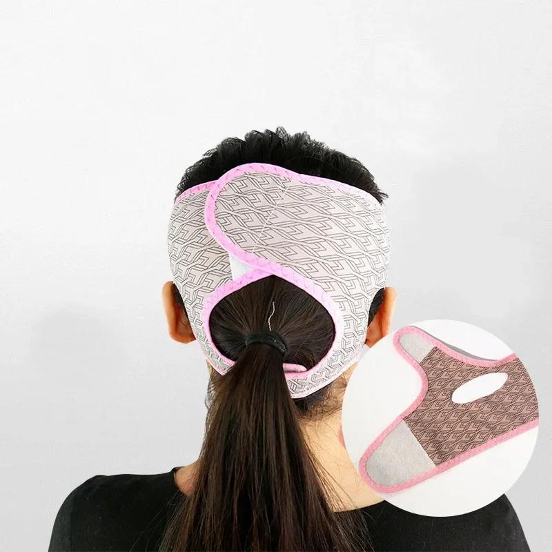 Adjustable Face Slimming Bandage V-Line Jaw Contour Lift Firm Device Reusable Double Chin Reducer Strap for Anti-Sagging Skin