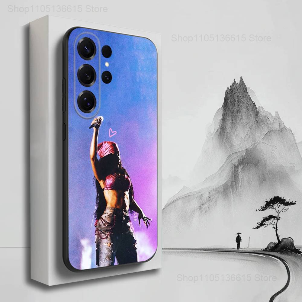 

Rapper N-Nicki M-MINAJ Case For Samsung S22,S21,S9,S25,S24,S23,Ultra,FE,S20,S10,Plus,Lite,Soft Silicone Black SamsungS25