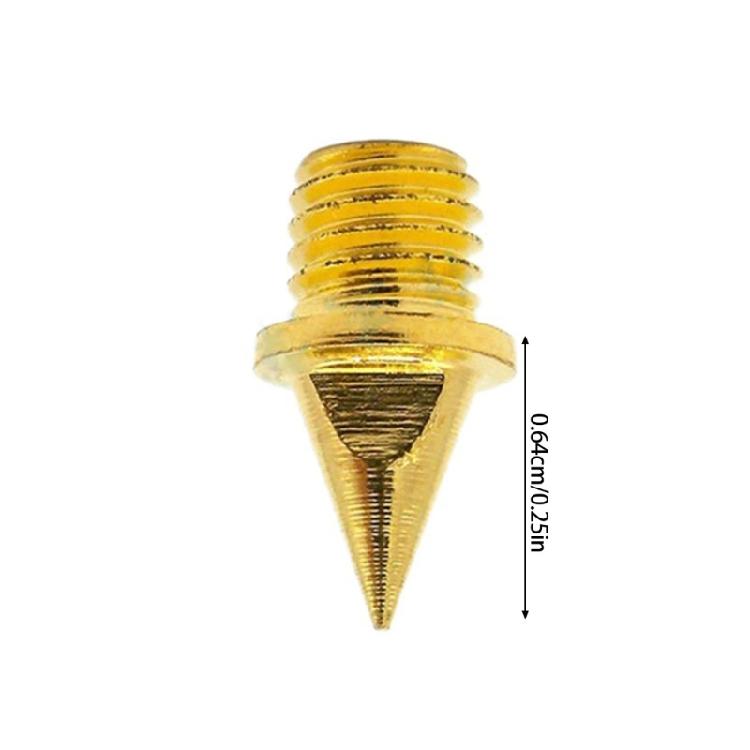 16Pcs 1/4Inch Alloy Steel Track Spikes Track and Crosses Country Spikes for Track Shoes 1/4inch Track Field Needle