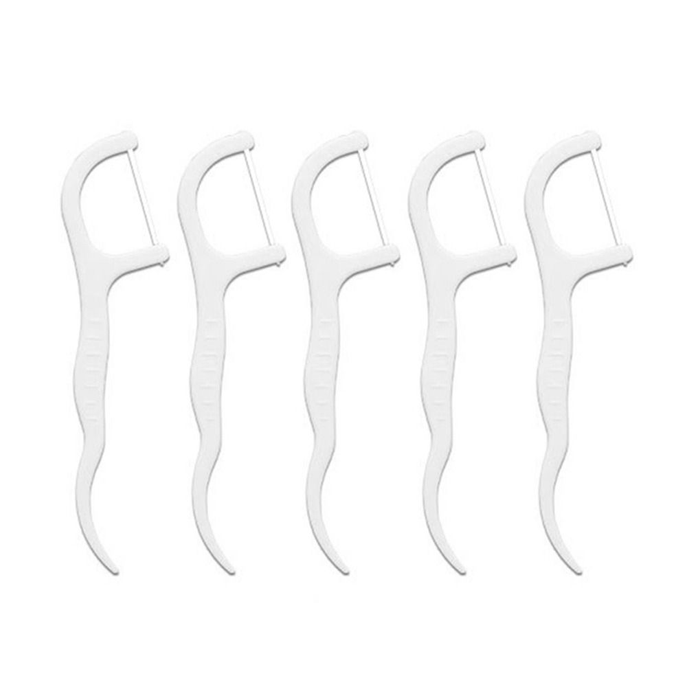 Oral Hygiene Care Automatic Dental Floss Storage Box Pop-Up Teeth Stick Case Home