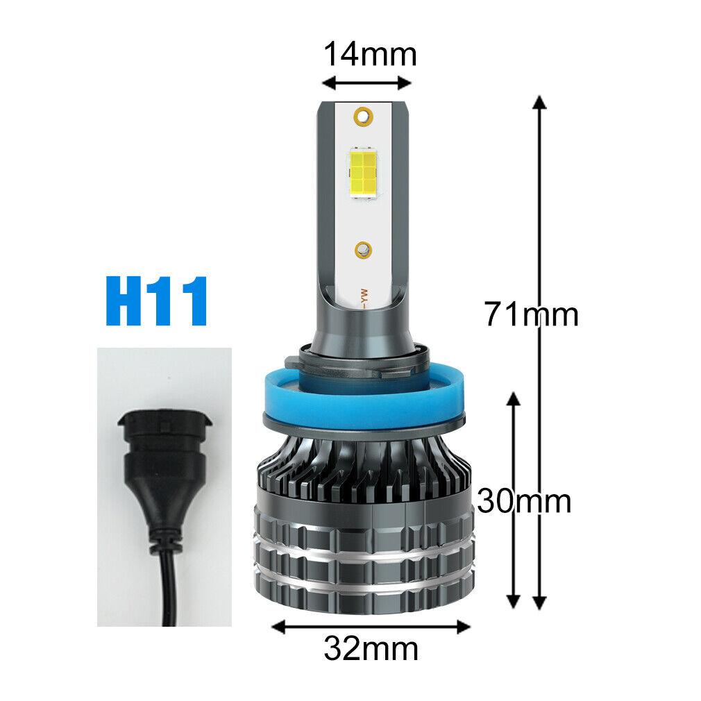 

2 шт. H4 светодиодные фары H11 Canbus 20000Lm 6000K 4300K ​​3000K 3 меняющие цвет передние лампы H8 9005 HB3 9006 HB4 9012 Hir2 H27 880 881 автомобильные противотуманные фары H11 H8 H9