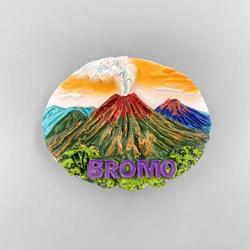 Indonesia Fridge Magnets Bali Tourist Souvenirs Fridge Stickers Home Decor Photo Wall Magnetic Stickers Wedding Gifts