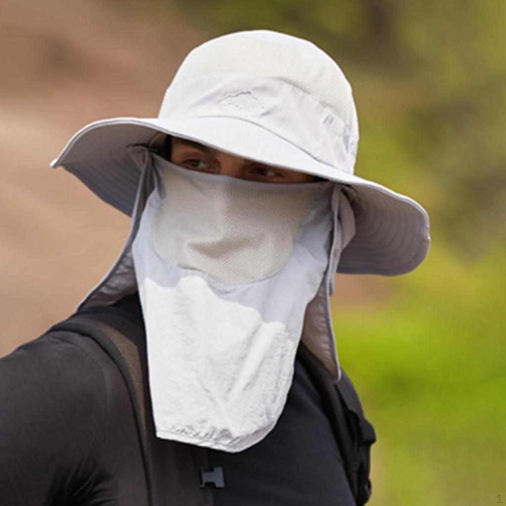 Bucket Hat Neck Protection Headgear Sun Sombrero Outdoor Travel Occupation Backpacking