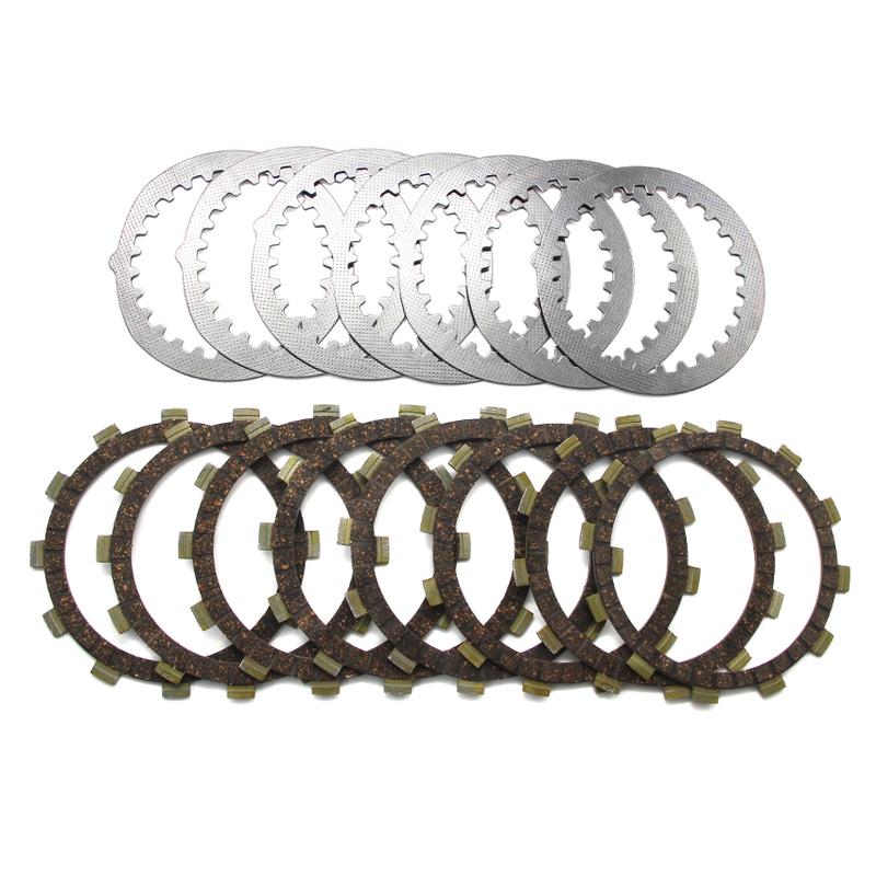 For Yamaha XJ550RH XJ550H XJ550 XJ550RJ XJ550J XJ550RK OEM:4H7-16321-0/4H7-16321-02  7 Motorcycle Clutch Friction Disc Plate Kit