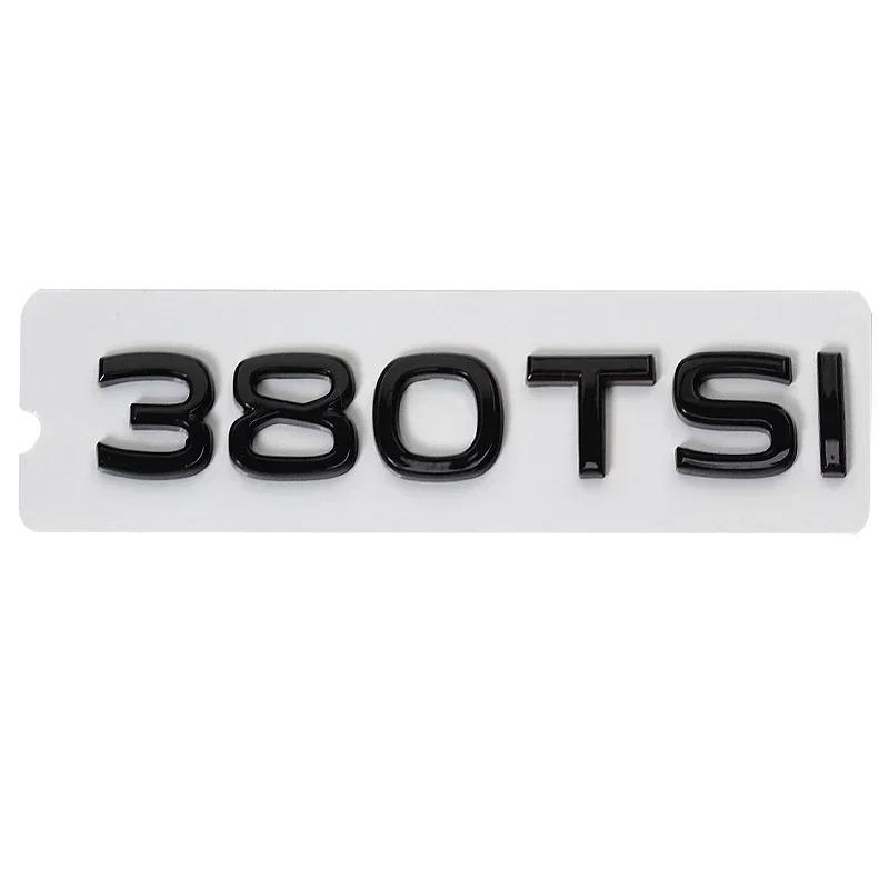 3D ABS 280TSI 380TSI Car Body Side Emblem Auto Rear Trunk Badge Sticker For VW Golf Passat Jetta Tiguan Polo Vento Lavida MK4