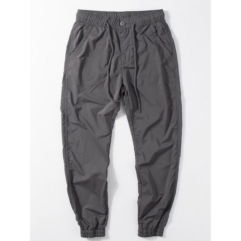 Fashion Brand Minimalist Casual Stretch Ice Silk Quick-Drying Pants