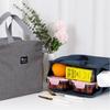 Portable Zipper Thermal Lunch Bags Insulated Freezer Bag Waterproof Large Capacity Cooler Lunch Box Outdoor Camping Picnic Bag