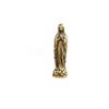 1Pc Vintage Blessed Virgin Mary Figurines Key Chains Pendants Brass Holy Mother Religion Faith Buddha